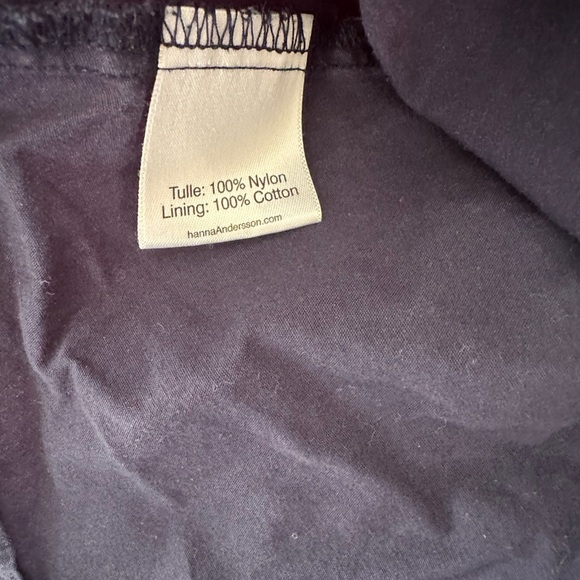 Hanna Andersson Girls 120/6-7 Blue Make it Magic Tulle Unicorn Skirt - Picture 3 of 4